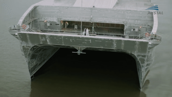 Sự lợi hại của tàu đổ bộ siêu tốc liên quân lớp Spearhead của Mỹ