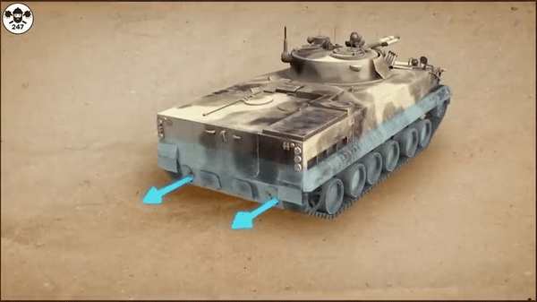 Nga biến xe bộ binh BMP-3 thành robot chiến đấu hạng nặng