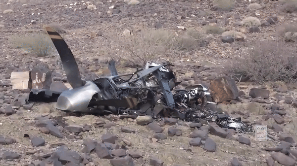 Houthi bắn rơi UAV MQ-9 trị giá 30 triệu USD của Mỹ