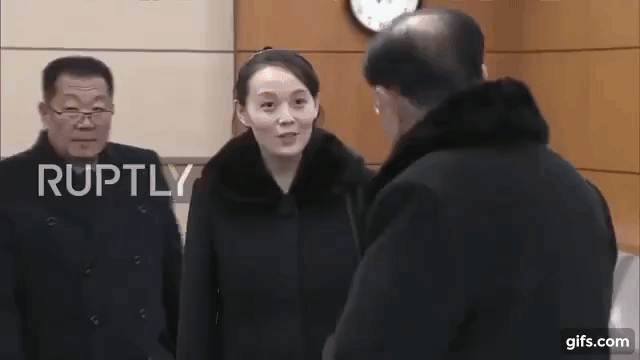 Em gái nhà lãnh đạo Kim Jong-un rạng ngời khi đến thăm Hàn Quốc