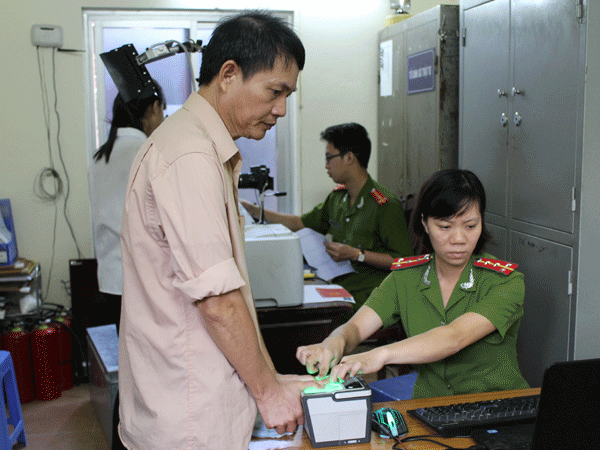 Tập huấn công tác cấp căn cước công dân