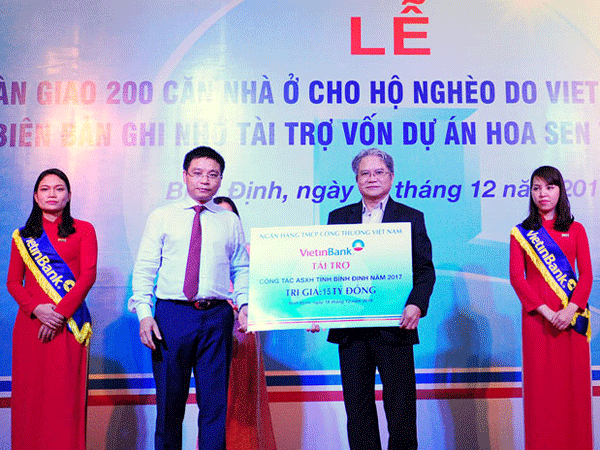 VietinBank: Nghĩa tình với Bình Định