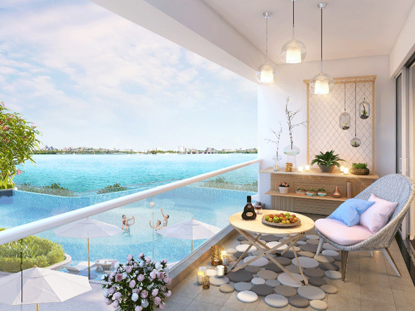 Không gian sống xanh dương: đẳng cấp của cái đẹp