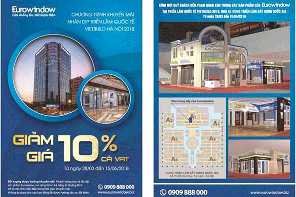 Eurowindow giới thiệu sản phẩm cửa thông minh tại Vietbuild Hà Nội 2018 ảnh 3 Eurowindow giới thiệu sản phẩm cửa thông minh tại Vietbuild Hà Nội 2018 ảnh 3