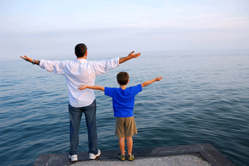 Bố và con trai