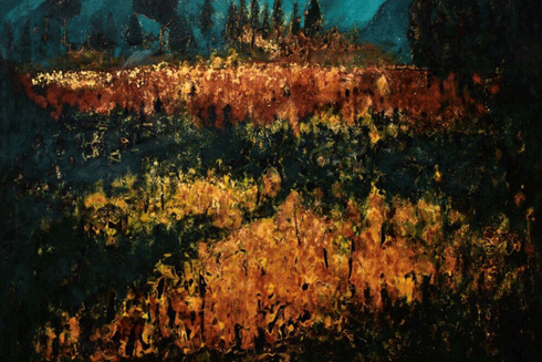 Họa sĩ Hiền Nguyễn thỏa "cơn khát" sáng tạo với màu sắc