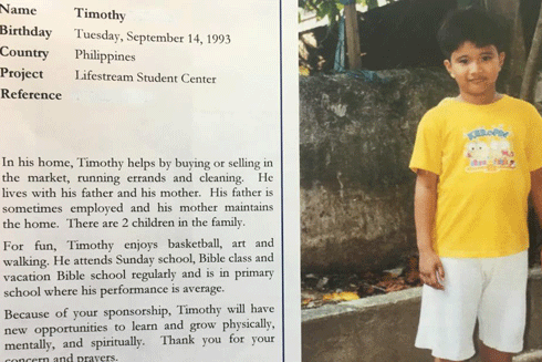 Những lá thư bí mật của cựu Tổng thống George H.W. Bush gửi một cậu bé Philippines ảnh 2 Những lá thư bí mật của cựu Tổng thống George H.W. Bush gửi một cậu bé Philippines ảnh 2