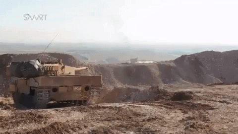 [Infographic] Chiến trường Syria có sự xuất hiện của xe tăng hiện đại do Đức sản xuất