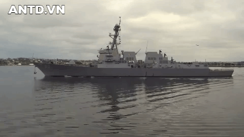 [Infographic] Tàu khu trục Mỹ tuần tra trên biển Đông, đảm bảo tự do hàng hải