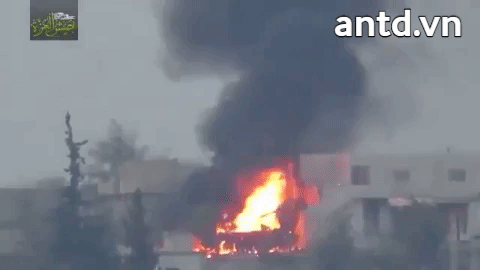 IS dùng tên lửa diệt tăng chặn đứng mũi tiến công của quân đội Syria