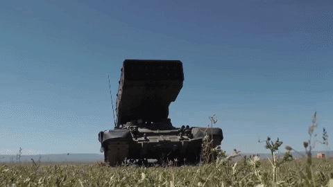 TOS-1A "Ông hoàng pháo binh hủy diệt" khủng bố IS tại Iraq và Syria