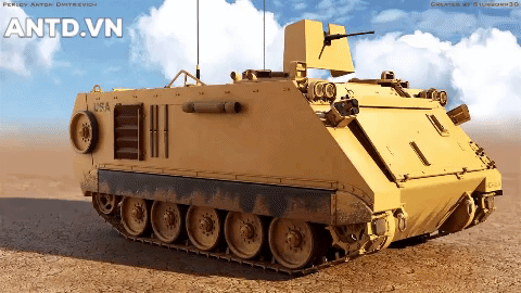 [Infographic] Xe thiết giáp M113A3 của Mỹ tiến sát tới biên giới Syria