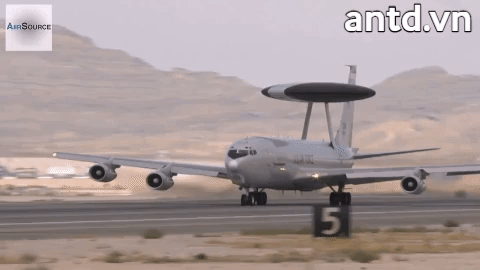 [Infographic] Đòn tấn công của Mỹ vào Syria không thể thành công nếu thiếu "mắt thần" E-3 Sentry