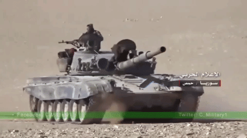 [ẢNH] Chiến tăng của phiến quân thân Mỹ tại Syria, chưa đánh đã bỏ chạy