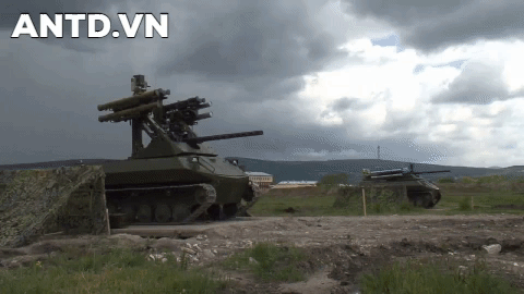 Robot Uran-9 của Nga Robot Uran-9 của Nga