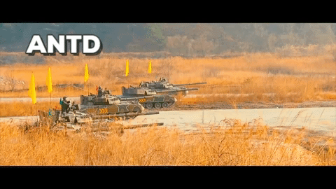 Xe tăng T-80U của Hàn Quốc