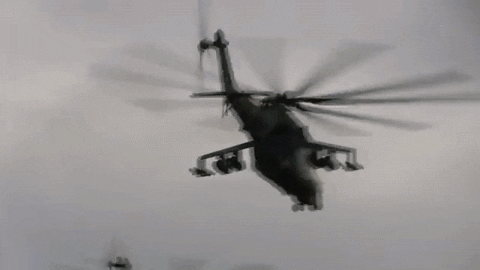 [Info] "Xe tăng bay" Mi-24 Nga bất ngờ xuất hiện trong căn cứ Mỹ