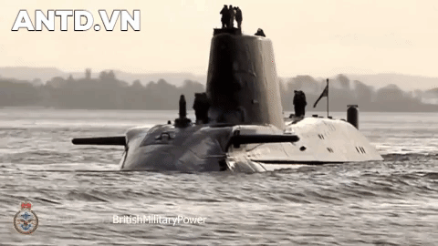 [Info] Sức mạnh tàu ngầm hạt nhân 2 tỷ USD của Anh vừa đội băng nổi lên sát quân Nga