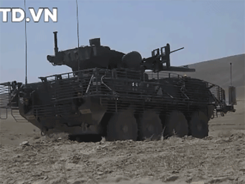 [ẢNH] Vũ khí mới khiến "Quái vật biến hình" Stryker Mỹ dễ dàng hạ T-90 bằng 1 phát bắn