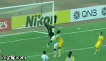 Clip cầu thủ U23 Việt Nam sút hỏng khó tin ở AFC Cup