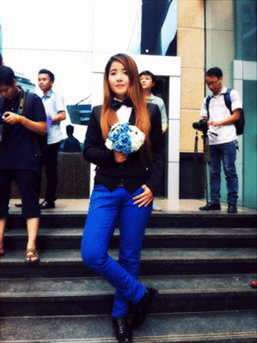 Gặp “chú rể” xinh đẹp của đám cưới đồng tính “khủng” tại Hà Nội ảnh 2 Gặp “chú rể” xinh đẹp của đám cưới đồng tính “khủng” tại Hà Nội ảnh 2