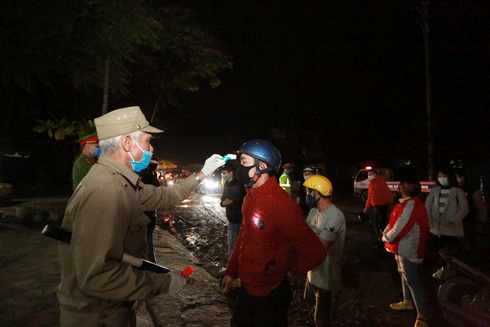 Lực lượng bảo vệ dân phố đã góp phần không nhỏ trong công tác phòng chống dịch Covid-19