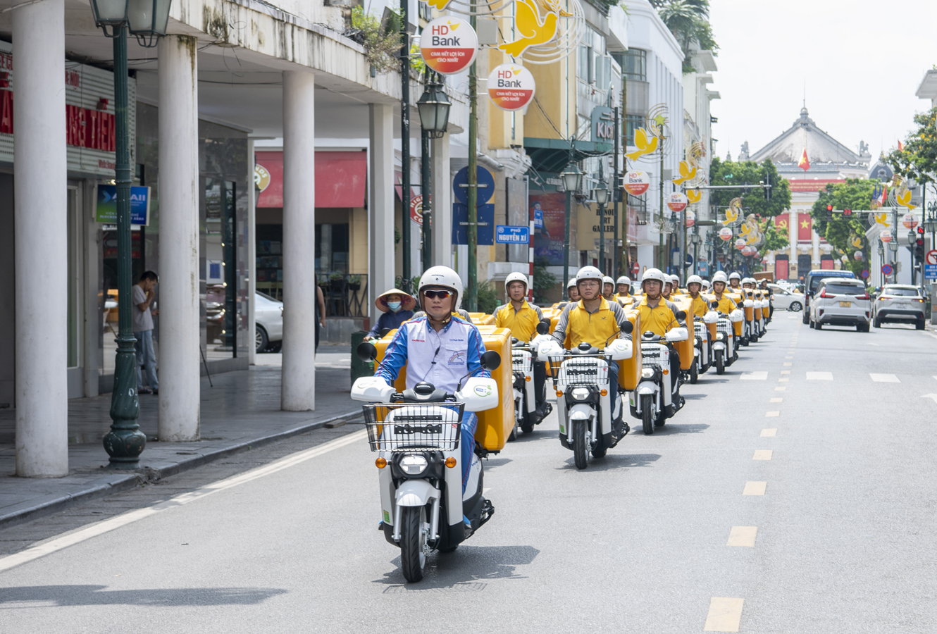 Honda Việt Nam mở rộng dự án xe điện giao hàng