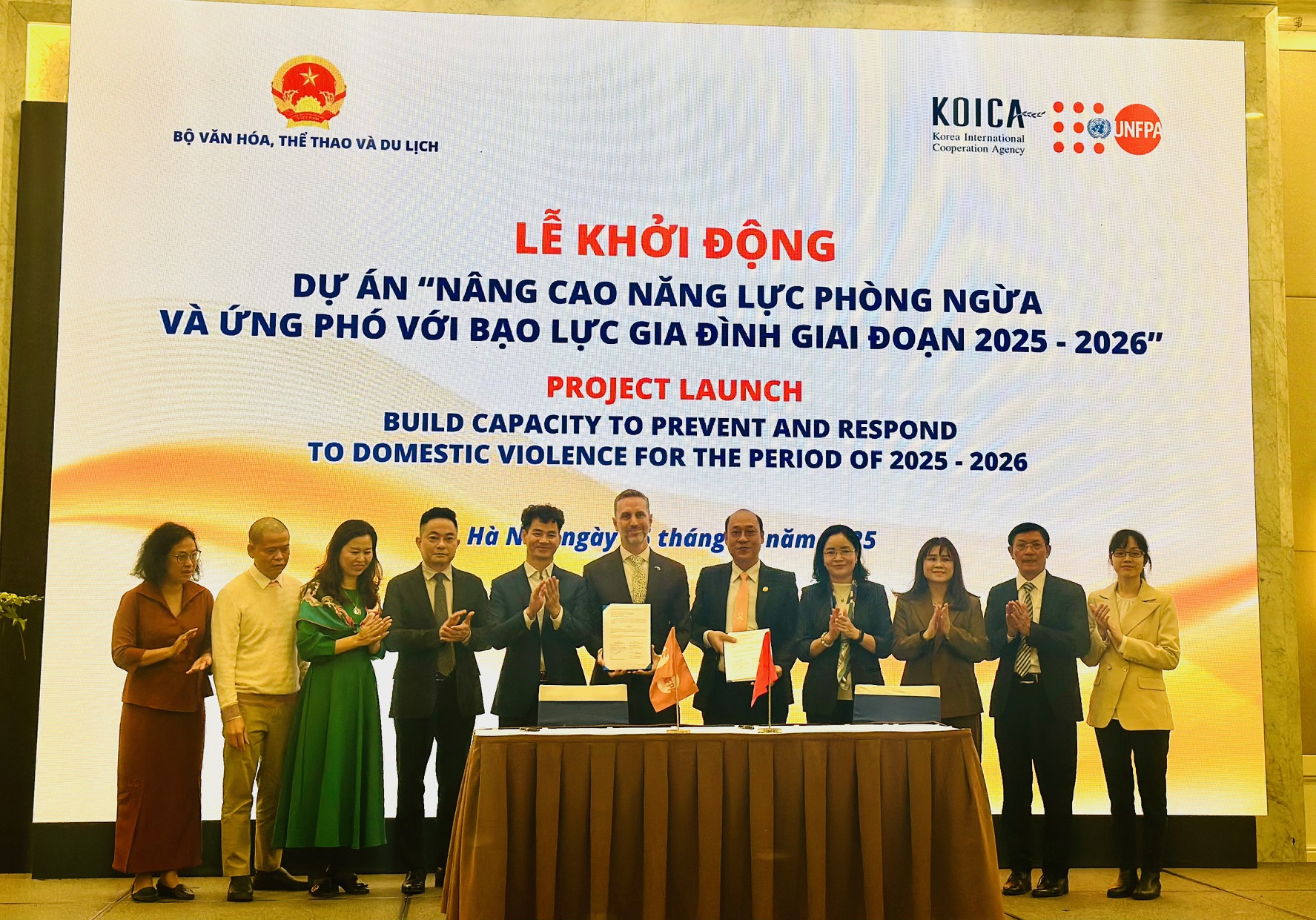 Bộ VHTTDL: Khởi động dự án nâng cao năng lực phòng ngừa và ứng phó với bạo lực gia đình