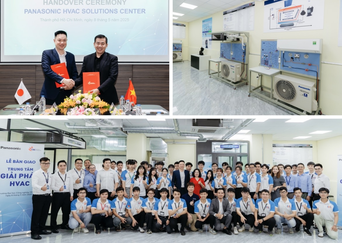 Bàn giao Trung tâm giải pháp HVAC cho ĐH Công nghiệp TP.HCM