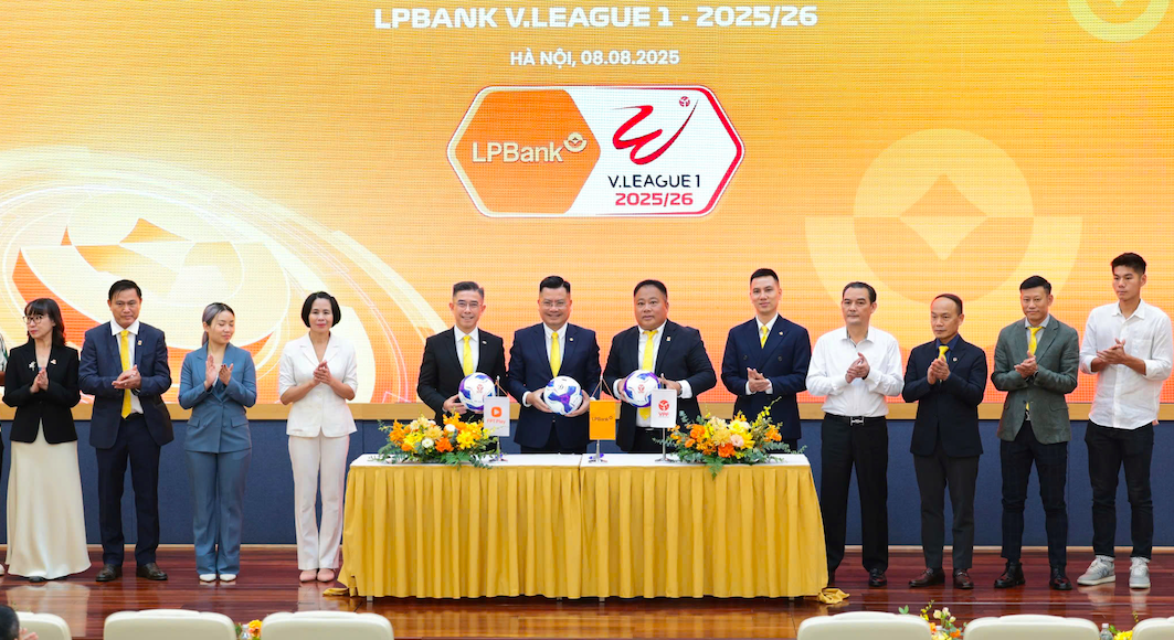 Đồng hành cùng V-League 2025/26, LPBank thưởng 5 tỉ đồng cho đội vô địch