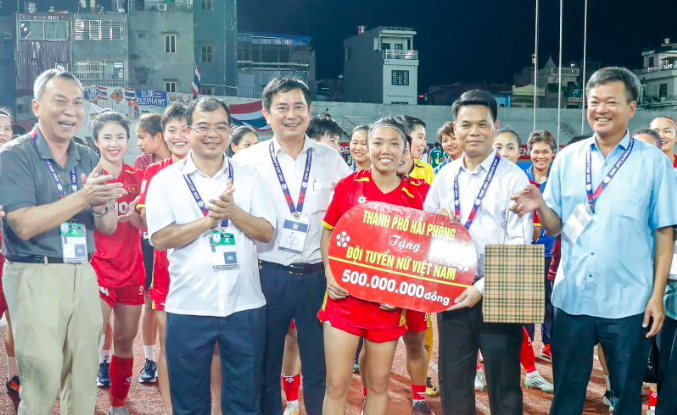 Thưởng lớn cho tuyển Việt Nam trước bán kết AFF Cup nữ 2025