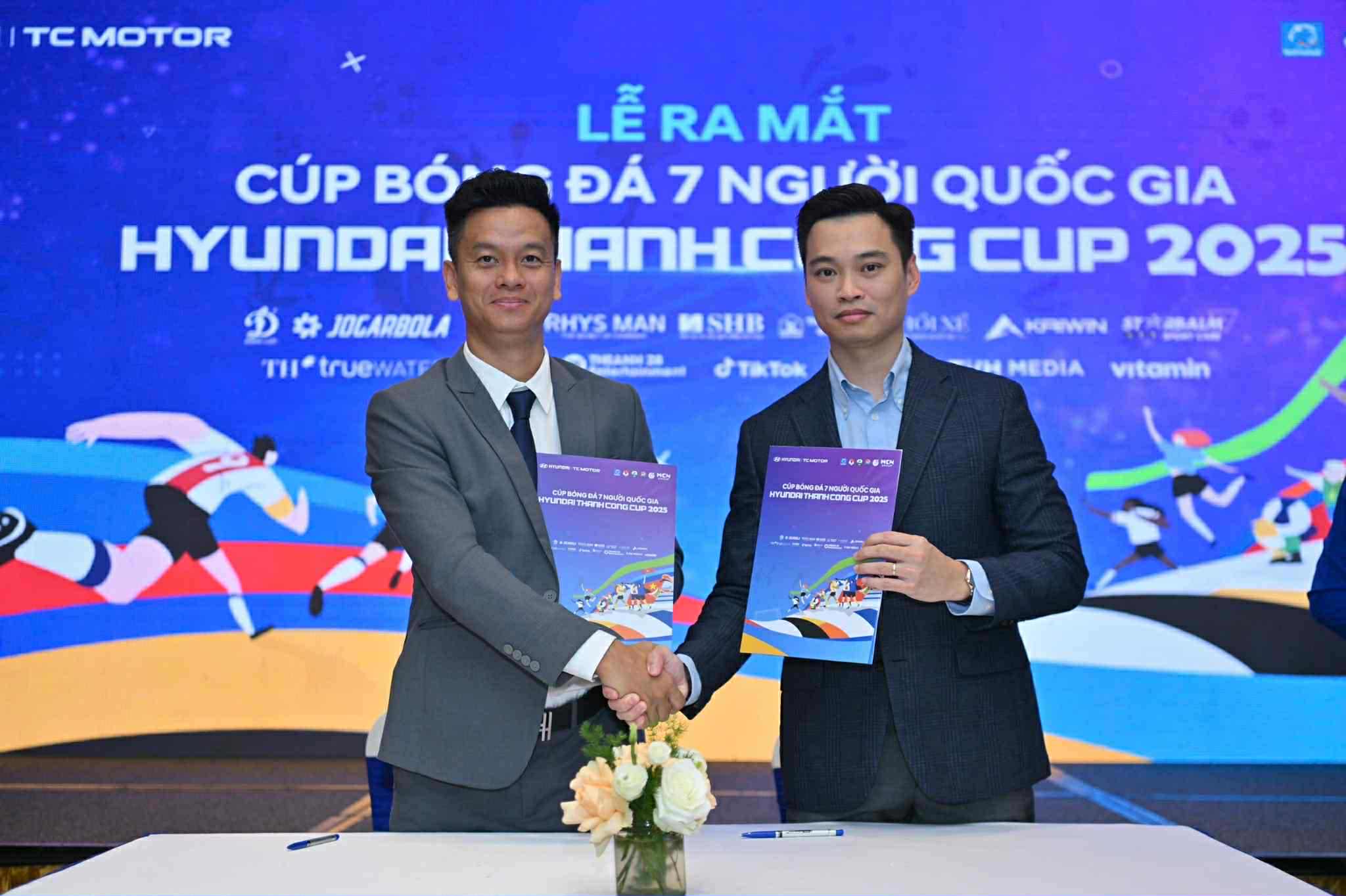 Công bố Cúp bóng đá 7 người quốc gia Hyundai Thành Công Cup 2025