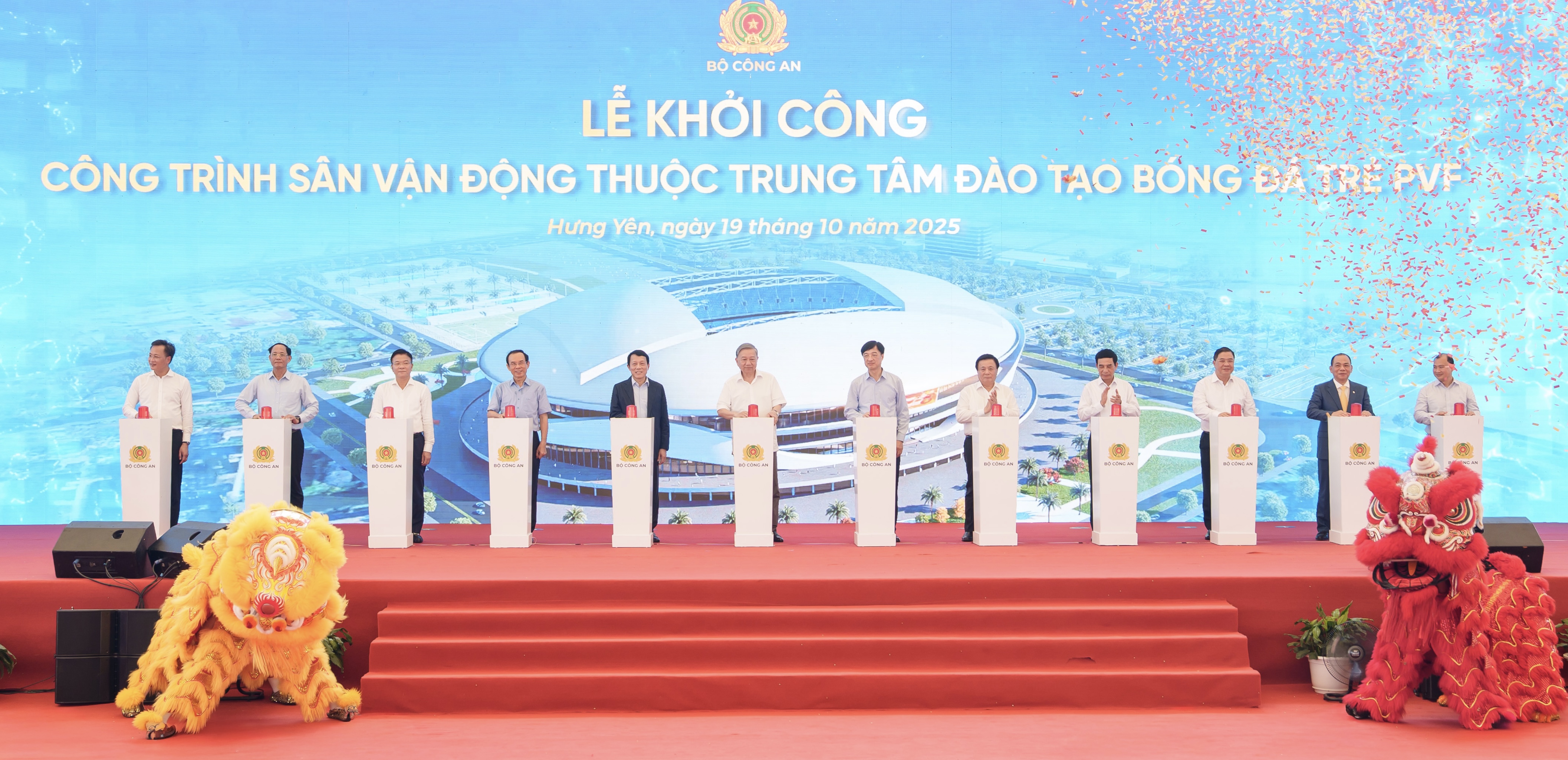 Khởi công xây dựng sân vận động PVF 60.000 chỗ, tiêu chuẩn World Cup