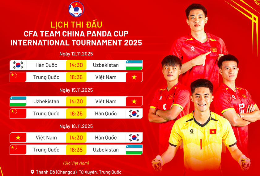 U22 Việt Nam chỉ tập 1 buổi cho trận đấu U22 Trung Quốc