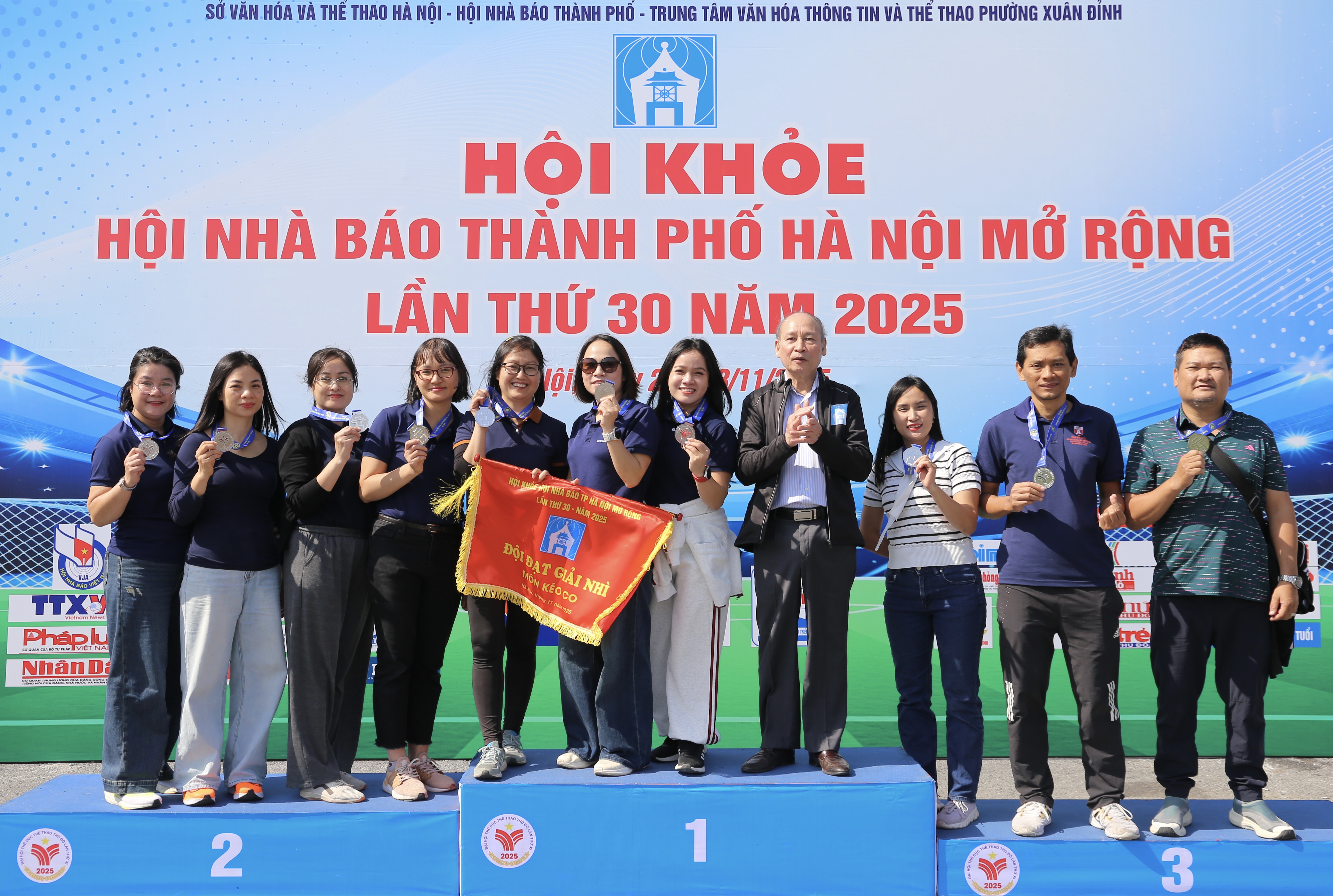 An ninh Thủ đô giành 6 huy chương Hội khỏe Hội Nhà báo thành phố Hà Nội 2025