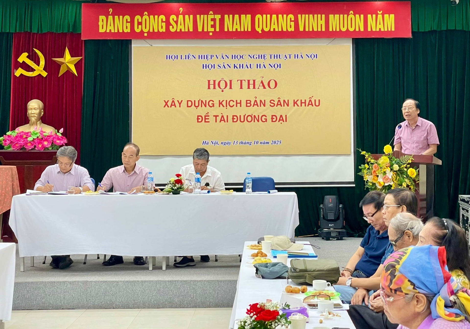 Kịch bản sân khấu đề tài đương đại: Lép vế, chỉ chiếm 10% tổng số kịch bản sân khấu