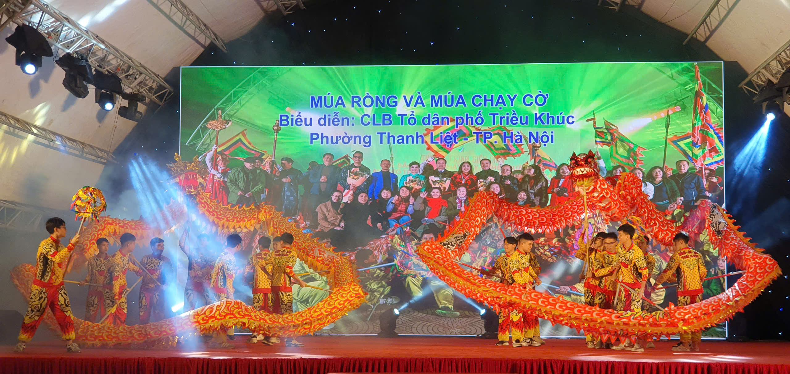 Biểu diễn múa cổ Thăng Long - Hà Nội lần thứ 2 năm 2025