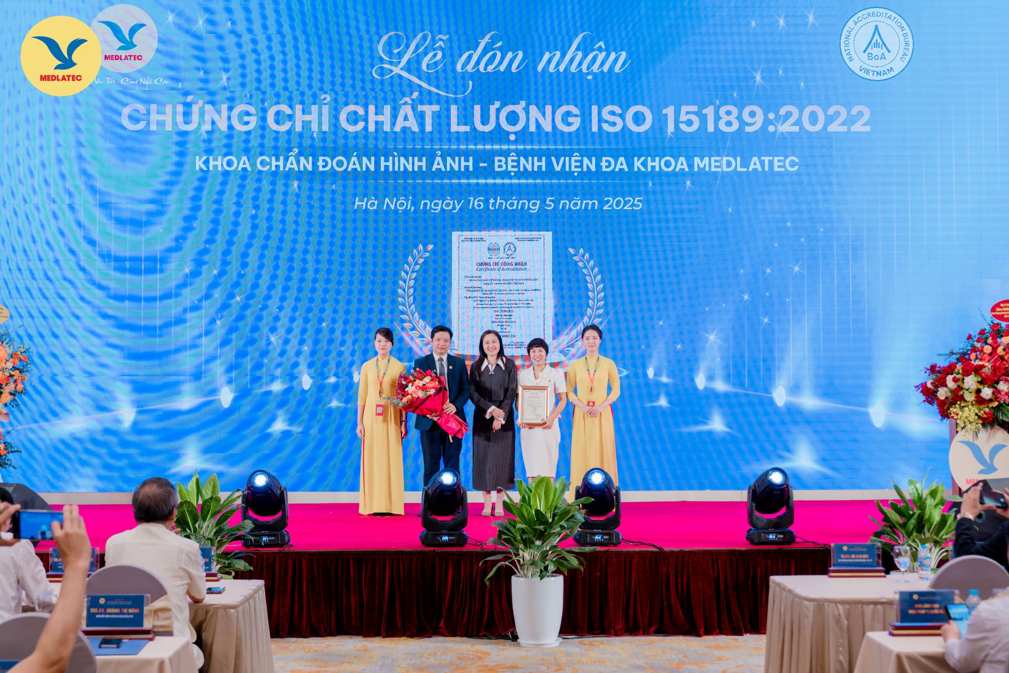 Đơn vị y tế đầu tiên của Việt Nam đạt chứng chỉ ISO trong lĩnh vực chẩn đoán hình ảnh