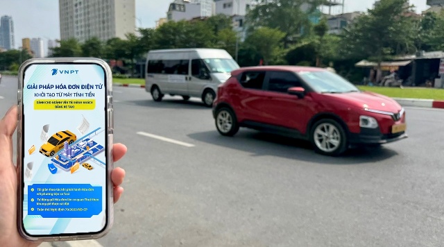 Giải pháp hóa đơn điện tử cho xe taxi