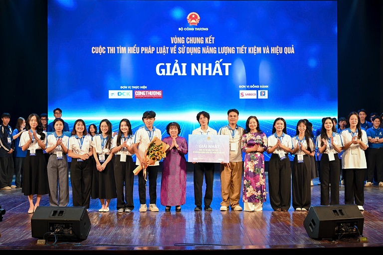 Tìm ra đội vô địch cuộc thi “Tìm hiểu pháp luật về sử dụng năng lượng tiết kiệm và hiệu quả”