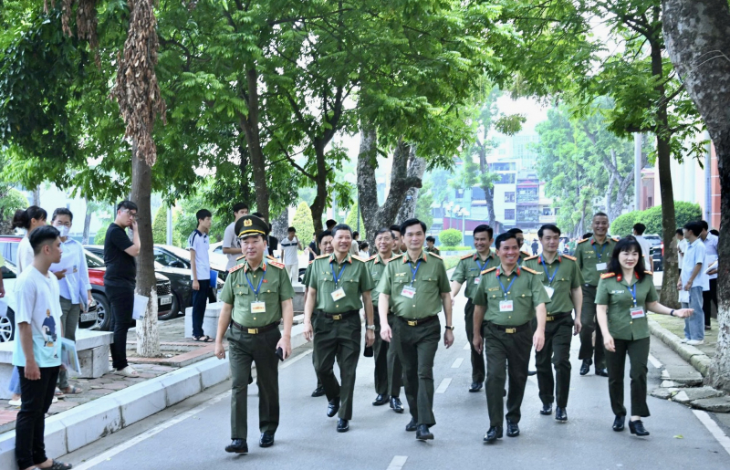 Thí sinh tham dự kỳ thi đánh giá của Bộ Công an đạt mức kỷ lục