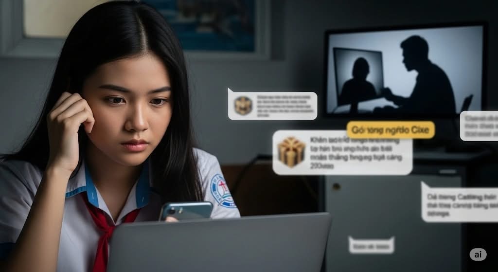 Cảnh báo tội phạm lợi dụng không gian mạng để dụ dỗ, lôi kéo học sinh, sinh viên