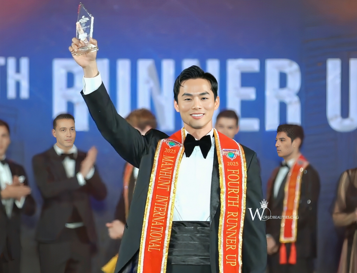 Đại diện Việt Nam đăng quang Á vương 4 "Nam vương quốc tế 2025"
