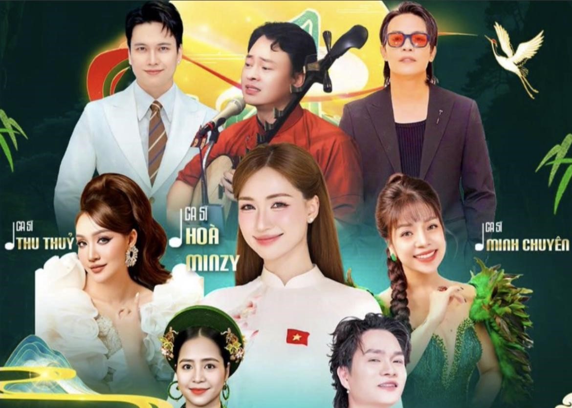 Dàn "sao" tham gia đêm nghệ thuật "Bước chân trở về"