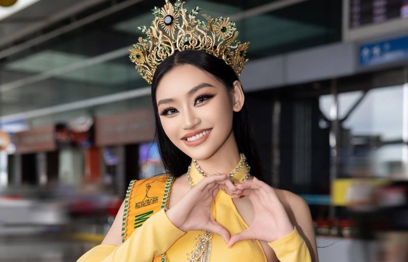 Hoa hậu Yến Nhi nhận sash đại diện Việt Nam thi "Miss Grand International 2025"