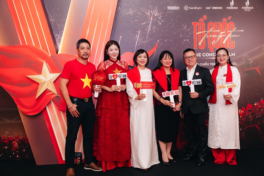 Chính thức đưa "Concert Tổ quốc trong tim" ra rạp chiếu