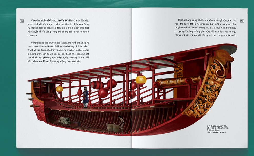 Lịch sử thuyền chiến Việt Nam được tái hiện bằng tranh và sử liệu