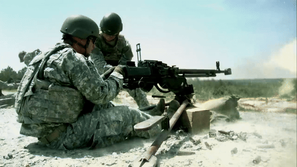 Đại liên huyền thoại DShK Liên Xô bất ngờ 'tung hoành' trở lại