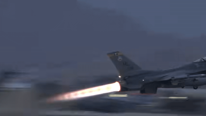 Tiêm kích F-16D Hàn Quốc rơi tại Mỹ