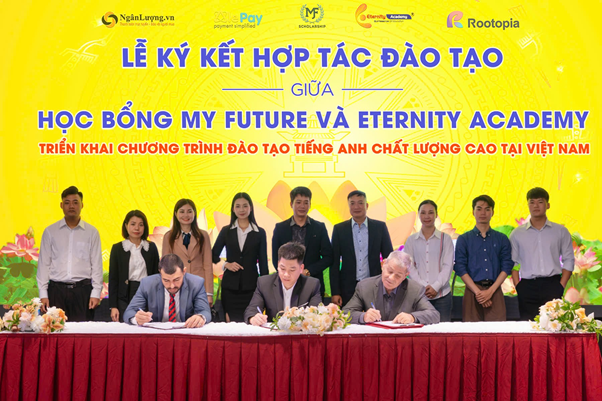 Học bổng My Future và Eternity Academy mang lại cơ hội học tiếng Anh chất lượng cao